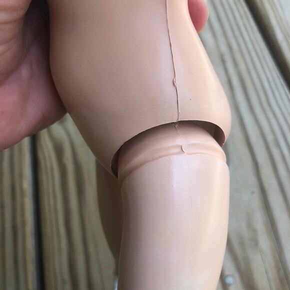 Vintage Valentine Ballerina Doll Articulated Sleep Eyes No Clothes Needs TLC - Picture 12 of 13